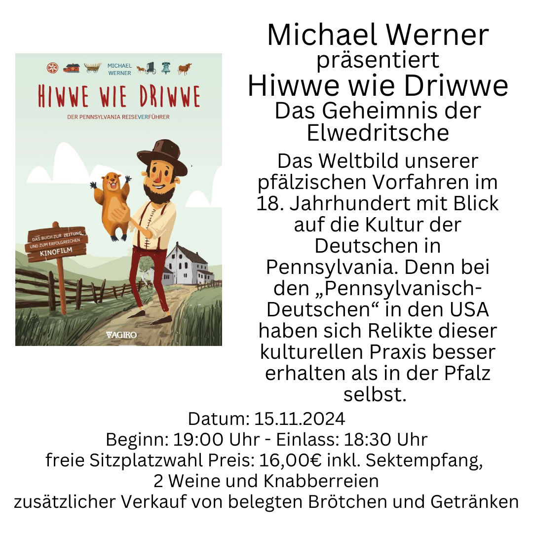 Michael Werner präsentiert Hiwwe wie Driwwe Das Geheimnis der Elwedritsche