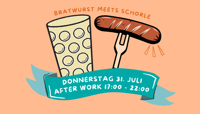 Bratwurst meets Schorle